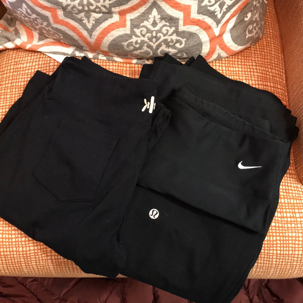 BLOWOUT SALE!!! Black workout pants 3 pairs!